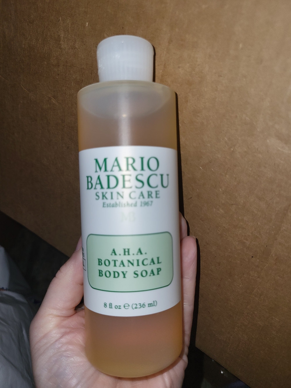 Mario Badescu A.H.A. Botanical Body Soap - Clear Amber